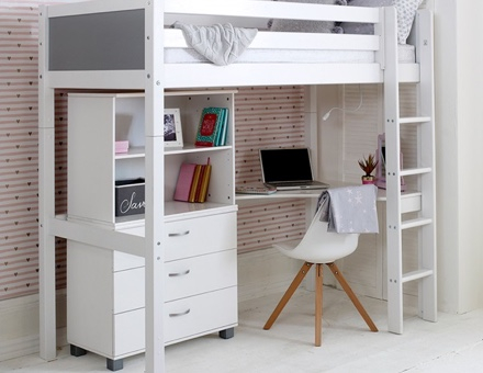 Cama infantil, cuna de madera-Muebles de jardín de infantes