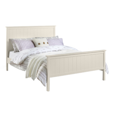 Marco de cama de madera de tamaño king europeo para niños